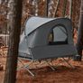 Tent 4 in 1  Set incl camp bed, tent roof, mattress, sleeping bag and inflatable pillow Image 3