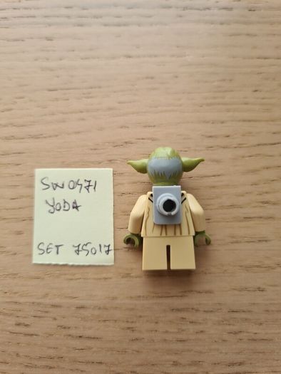 lego sw0471 yoda, set star wars 75017