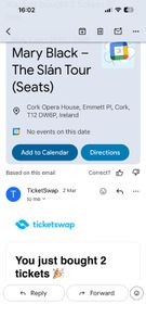 Mary Black Cork Opera House