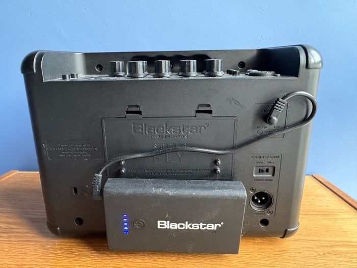 Blackstar SuperFly busking amp