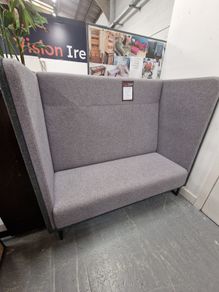 2 Seater High Sided Sofa