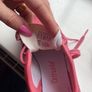 girls pink Adidas Gazelle Image 5
