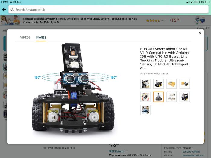 ELEGOO Smart Robot Car