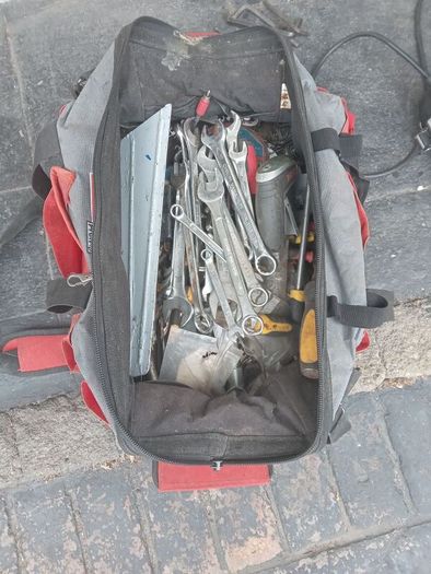 tool bag and tools