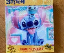 Disney Stitch 3D Jigsaw Puzzle - see 2 pics