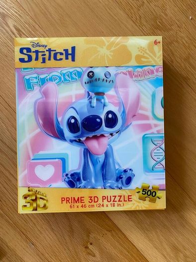 Disney Stitch 3D Jigsaw Puzzle - see 2 pics
