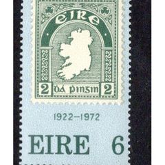 1972 Ireland 50th Anniversary of the First Irish Postage Stamp Commemorative Stamp Mint Never Hinged (MNH)