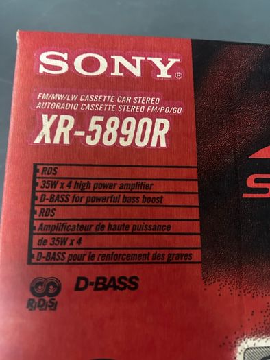sony cassete