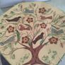 Imc Philadelphia 1999 Hand Painted Pottery Large Plate 14 Inches Breininger Sgraffito Redware Charger Signed Dated American Folk Art Pottery Image 4