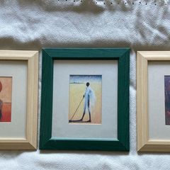 Set of 3 Matching African Themed Prints