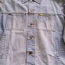 Mens denim cotton jacket size 3XL in very good condition see last three photos for exact measurements FREE STANDARD POSTAGE INCLUDED Image 4