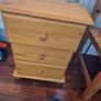 2 wooden bedside lockers Image 3