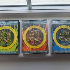 Lord of The Rings audio cassette tapes