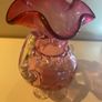 Victorian Cranberry glass jug Image 2