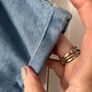 Denim shirt dress Image 4
