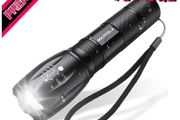 2000 Lumens Gifts for Men Dad Kids, Zoomable Torches Led Super Bright Flashlight, Powerful Torches Battery Powered Water Resistant 5 Modes Mini Tactical Torch for Camping Xmas Gifts (FREE SHIPPING)