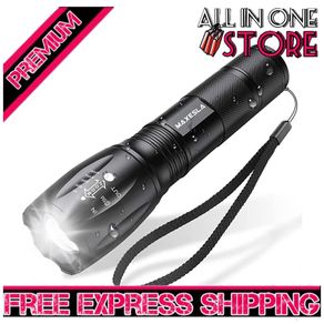 2000 Lumens Gifts for Men Dad Kids, Zoomable Torches Led Super Bright Flashlight, Powerful Torches Battery Powered Water Resistant 5 Modes Mini Tactical Torch for Camping Xmas Gifts (FREE SHIPPING)