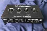 audio interface  m audio m track duo