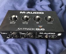 audio interface  m audio m track duo