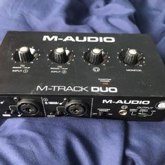 audio interface  m audio m track duo