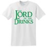The Lord of the drinks T-shirt tee top shirt great for stag parties Image 5