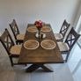 Dining room table and 6 matching chairs Image 3