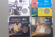 4 X Queen Coin Set