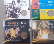 4 Queen Coin Set