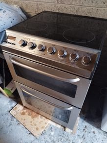 Zanussi 600 double oven electric cooker