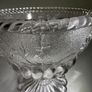 Vintage 1920s British (Thistle and Daisy) - Clear Glass Bowl Image 7