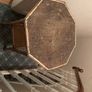 Victorian or Edwardian octagonal bamboo two-tier side table Image 4
