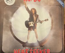 AC/DC Limited Edition collectors gatefold 12 inch single original 1988 release heat seeker vinyl record in near mint condition