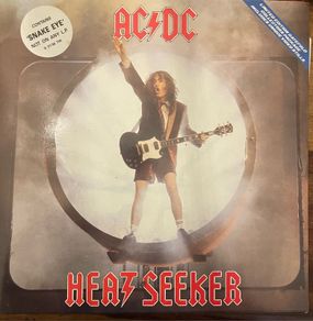 AC/DC Limited Edition collectors gatefold 12 inch single original 1988 release heat seeker vinyl record in near mint condition