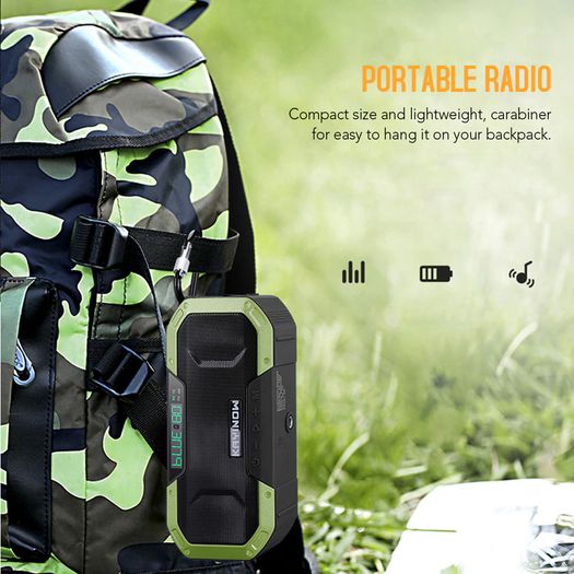Emergency Solar Hand Crank Radio 5000mAh Power Bank Charger Flash Light Outdoor Camping Survival Radio outdoor survival