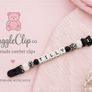 Personalised silicone Soother Clips Image 3