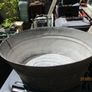vintage galvanised washing  bath tub Image 2