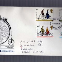 Cycling - British Cycling Federation (1978) - First Day Cover(Stamps)