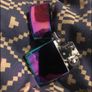 Multicolored Chrome zippo style lighter Image 3