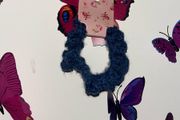 Navy Scrunchie