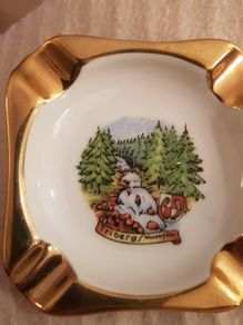 Vintage 24ct Ash Tray