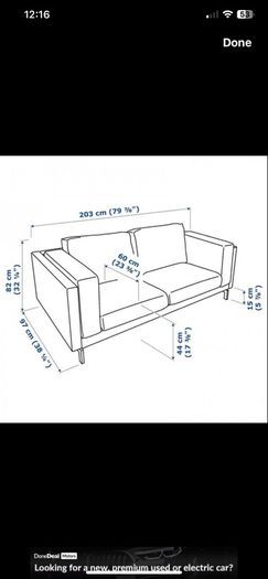 IKEA Nockeby Sofa