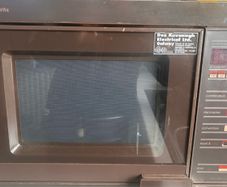 Vintage Belling Triplette Microwave Oven Retro Prop