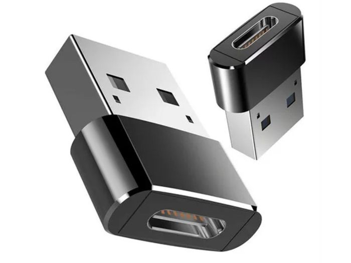 Type C USB-C Female to USB Male Converter Charger Adapter Laptop iPhone Samsung