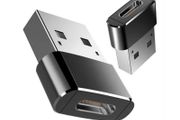 Type C USB-C Female to USB Male Converter Charger Adapter Laptop iPhone Samsung