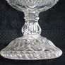 Antique Early American Clear Glass Compote Bowl circa late 1800's Image 6