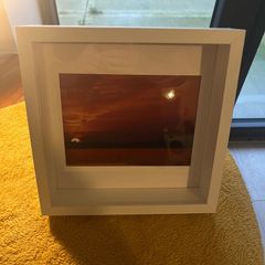 Red Sunset, Dun Laoghaire, Dublin Print - West Pier DLR