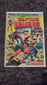 Captain Marvel Comics Lot Bundle