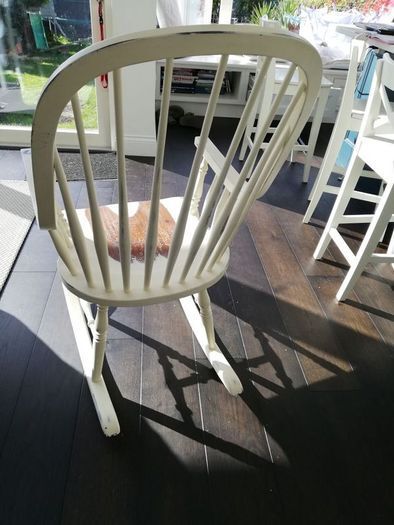 Laura Ashley Bramley Cream Rocking Chair