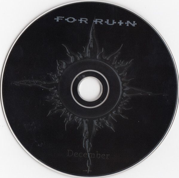 For Ruin "December" CD Album Digipak