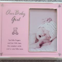Frame Pink Baby Girl